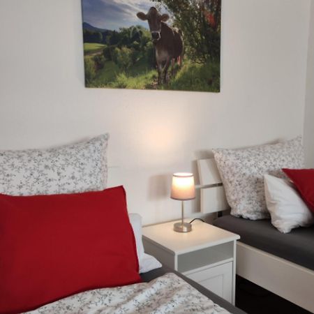 Ferienwohnung Trifts | Einzelbetten | Parkplatz Wangen im Allgaeu Bagian luar foto