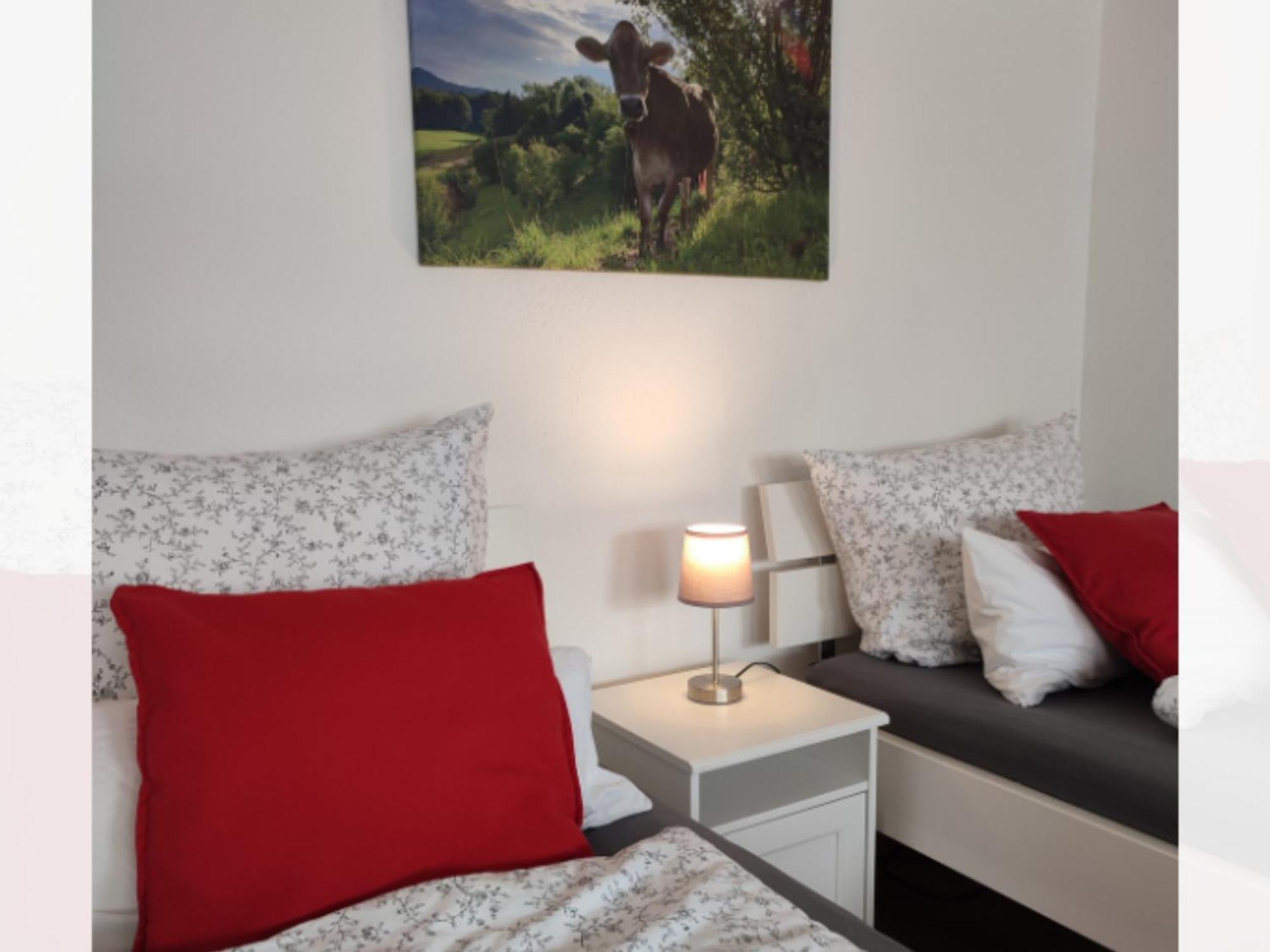 Ferienwohnung Trifts | Einzelbetten | Parkplatz Wangen im Allgaeu Bagian luar foto